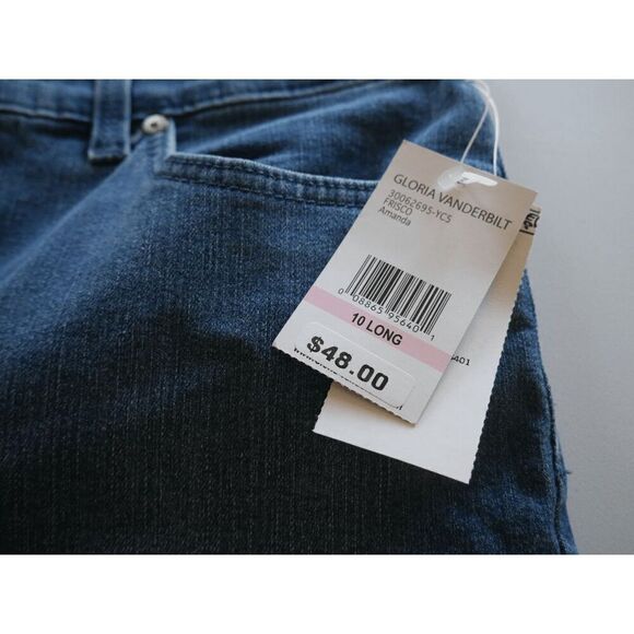 Gloria Vanderbilt Women's Classic Jeans Pants Frisco 10 - Picture 13 of 14